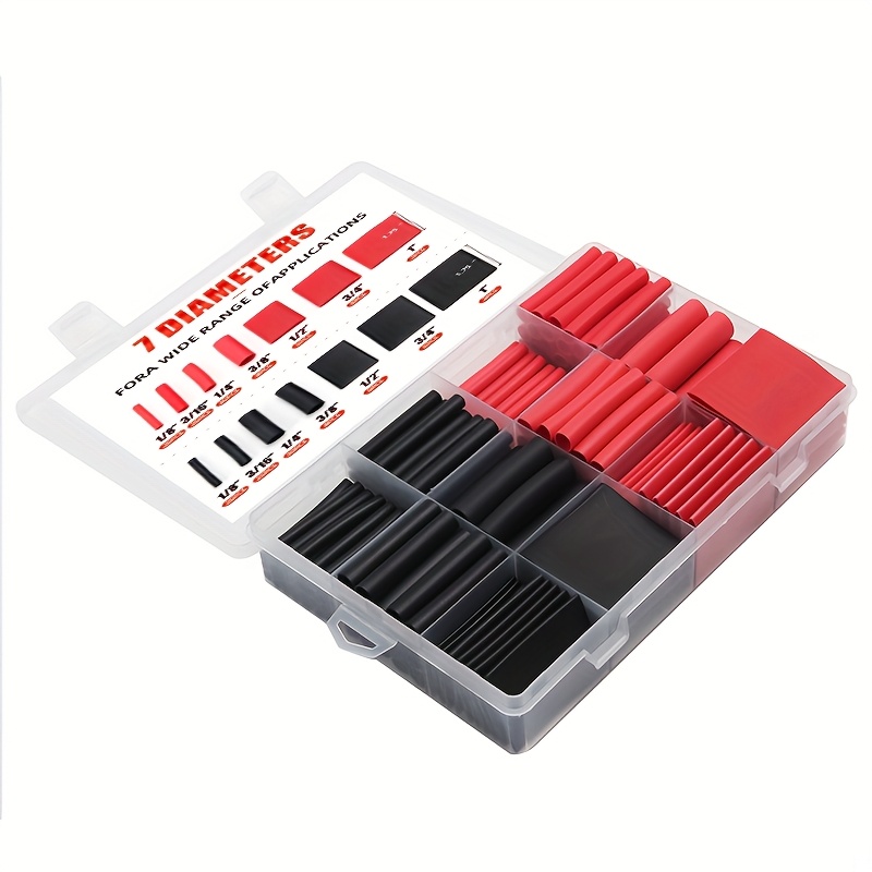200PCS Heat shrink tubing in box